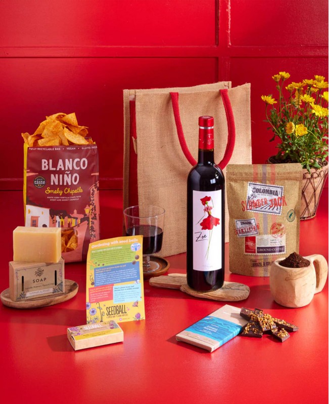 Natural Treats with Red Wine Gift Bag Natural Treats with Red Wine Gift Bag